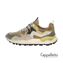 Carica l'immagine nel visualizzatore di Gallery, YAMANO 3 Sneaker Uomo Suede/Nylon Mud-Taupe-Milk

