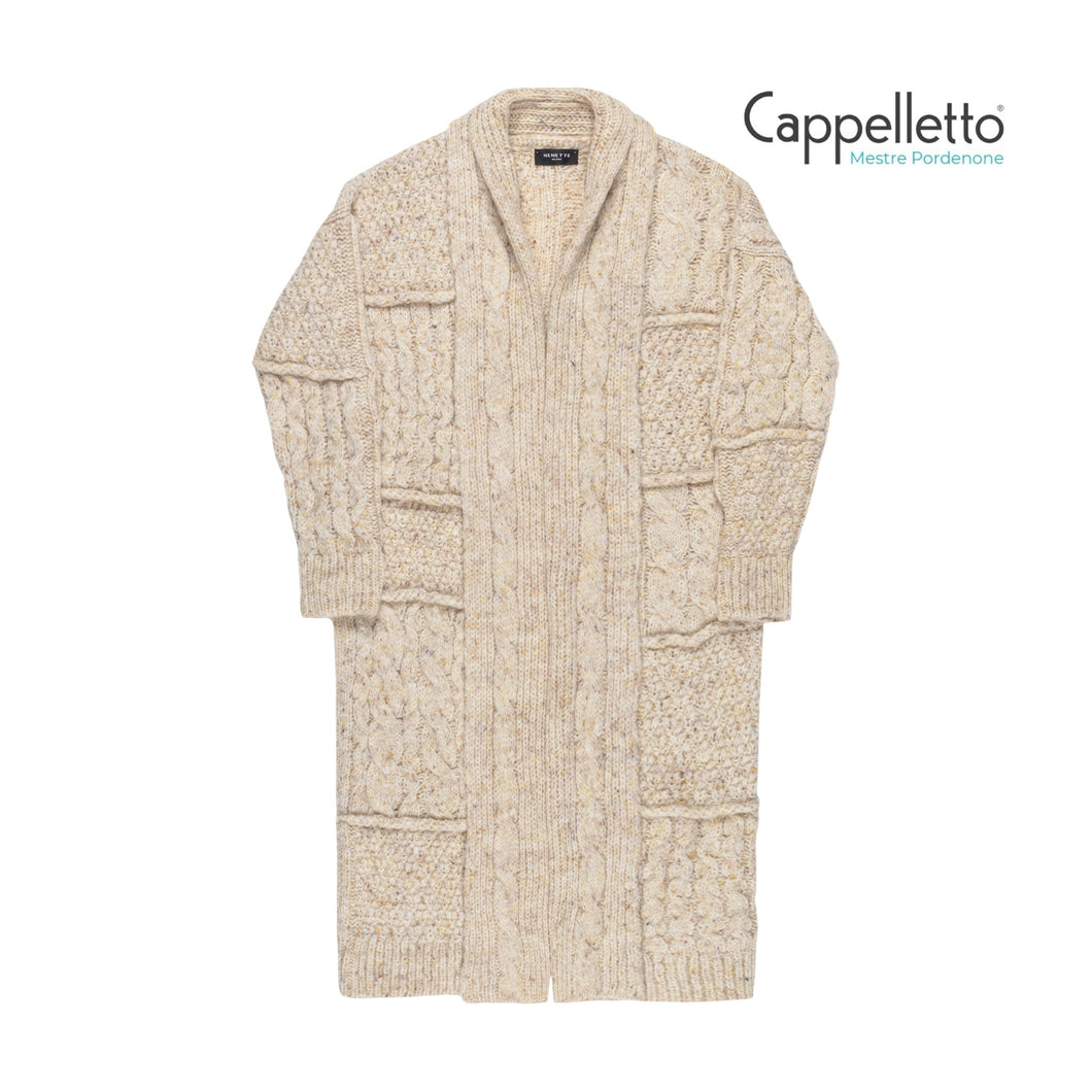 CIGLIO Cappotto Mix Punti - Crema