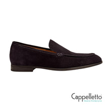 Carica l'immagine nel visualizzatore di Gallery, ROGER SlipOn Uomo Suede Calf Blu Navy
