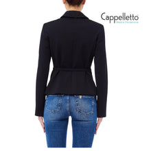 Carica l&#39;immagine nel visualizzatore di Gallery, Giacca Corta Luxury Nero MF5140
