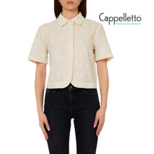 Carica l'immagine nel visualizzatore di Gallery, Camicia con Ricami e Paillettes WA6508
