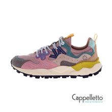 Carica l'immagine nel visualizzatore di Gallery, YAMANO 3 Sneaker Donna Suede/Nylon Grey-Cipria
