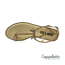 Carica l&#39;immagine nel visualizzatore di Gallery, ERIN Sandalo Gioiello Flat Oro
