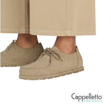 Carica l'immagine nel visualizzatore di Gallery, UTTI LACE Donna Pelle Scamosciata Gray Taupe
