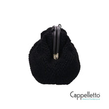 Carica l'immagine nel visualizzatore di Gallery, JANINE Borsa Small 3027 Tessuto Nero
