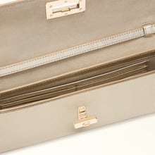 Carica l'immagine nel visualizzatore di Gallery, CLARA CrossBody Clutch Lux Metal Gold

