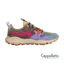 Carica l'immagine nel visualizzatore di Gallery, YAMANO 3 Sneaker Donna in Suede e Tessuto Tecnico - Viola
