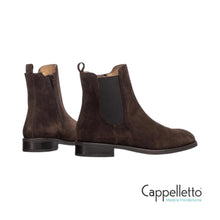 Carica l&#39;immagine nel visualizzatore di Gallery, BARTY Stivaletto Chelsea Suede Testa di Moro
