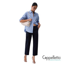 Carica l'immagine nel visualizzatore di Gallery, Camicia con Strass Azzurro CA6168
