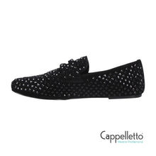Carica l'immagine nel visualizzatore di Gallery, ELISE Mocassino Strass Nero
