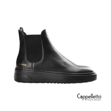 Carica l&#39;immagine nel visualizzatore di Gallery, 91 Leather Chelsea Boot Donna Nero
