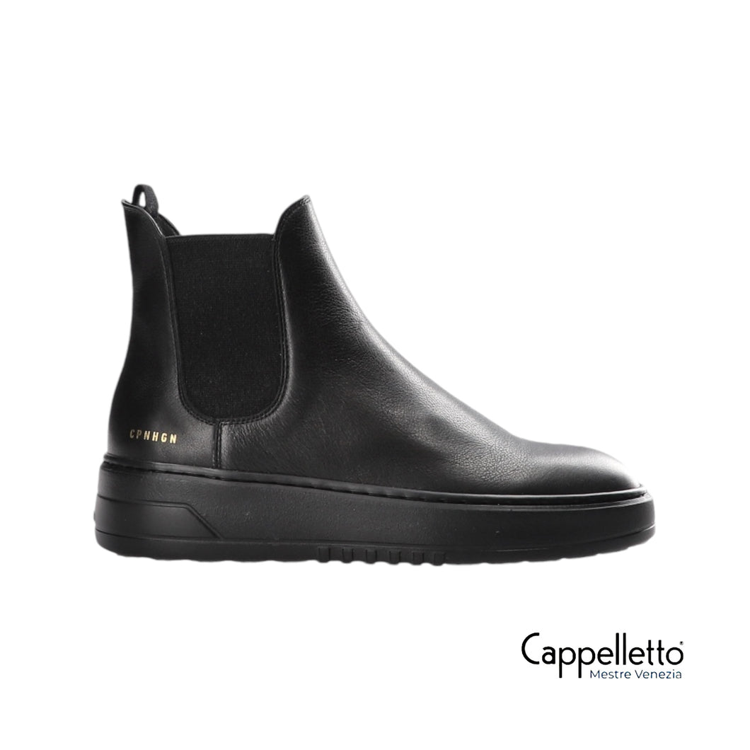 91 Leather Chelsea Boot Donna Nero