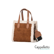 Carica l&#39;immagine nel visualizzatore di Gallery, BUBY SUEDE S Borsa EcoCamoscio Cuoio
