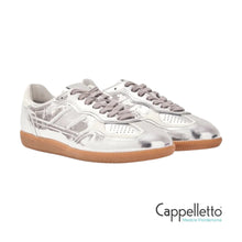 Carica l&#39;immagine nel visualizzatore di Gallery, TB490 Rife Shimmer Silver Cream Sneaker
