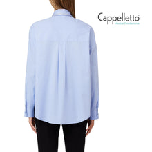 Carica l'immagine nel visualizzatore di Gallery, Camicia con Strass Azzurro CA6168
