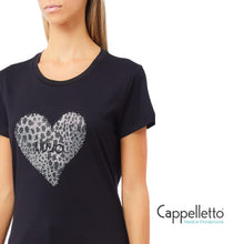 Carica l&#39;immagine nel visualizzatore di Gallery, T-Shirt Manica Corta Nera UF5264
