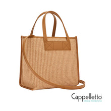 Carica l'immagine nel visualizzatore di Gallery, DIVIDE IT MINI Tote Naturale + Tabacco
