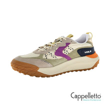 Carica l'immagine nel visualizzatore di Gallery, CLUB ACT 2 Sneaker Donna Suede/Nylon White-Pink
