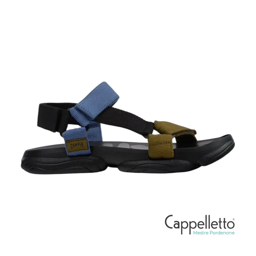 KARST Sandalo Multicolor/Nero Uomo