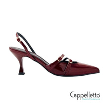Carica l&#39;immagine nel visualizzatore di Gallery, JOELLE Onix Burgundy Pump
