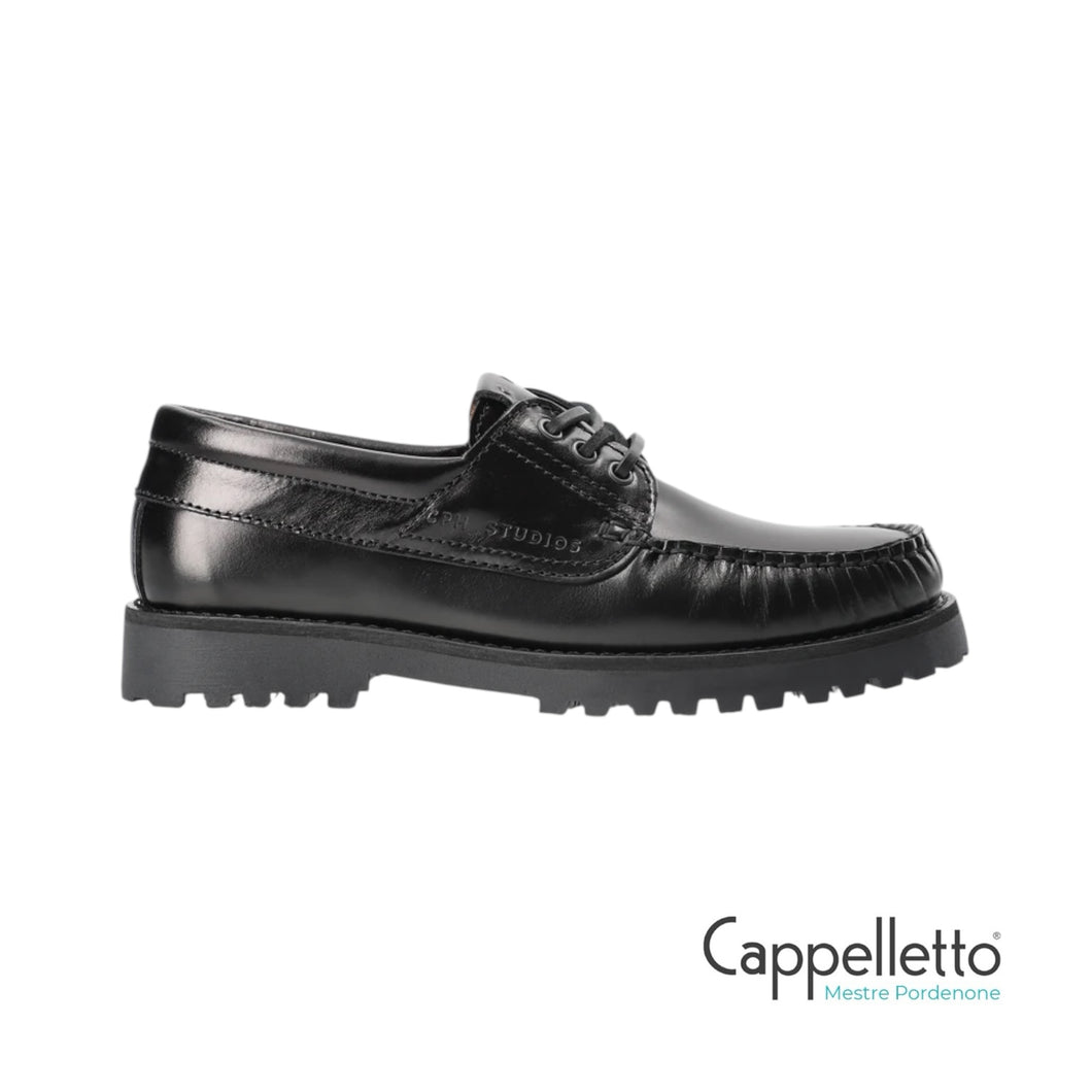 CPH 616 Scarpa Derby Uomo in Pelle Nera
