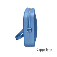 Carica l'immagine nel visualizzatore di Gallery, FLAT FLOWE 26 Borsa a Mano Sky Blue/Silver
