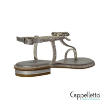 Carica l&#39;immagine nel visualizzatore di Gallery, ERIN Sandalo Gioiello Flat Argento
