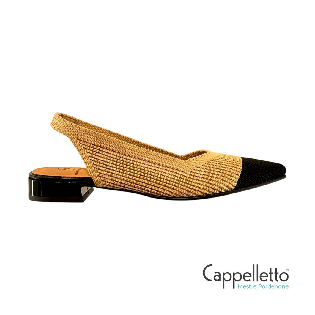 BAY SlingBack Camel/Nero