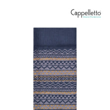 Carica l&#39;immagine nel visualizzatore di Gallery, Cotton Pattern Calzino Blu Navy
