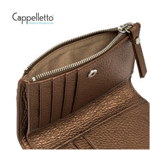 Carica l&#39;immagine nel visualizzatore di Gallery, WALLETS DOLLARO 6003 in Pelle Laminata Toasted
