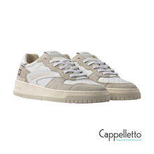 Carica l&#39;immagine nel visualizzatore di Gallery, TORNEO Sneaker Uomo Bianco/Beige

