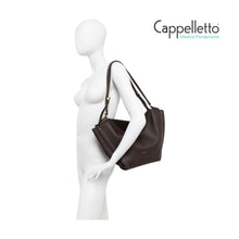 Carica l&#39;immagine nel visualizzatore di Gallery, BLOOM Borsa in Pelle Double Nera
