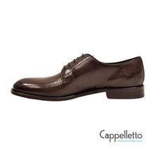 Carica l'immagine nel visualizzatore di Gallery, Scarpa Derby Sfoderata 116 Positano Ebano
