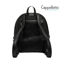 Carica l&#39;immagine nel visualizzatore di Gallery, EMANUELA Zaino in Pelle Nera
