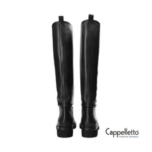 Carica l&#39;immagine nel visualizzatore di Gallery, 551 Leather Boot Donna Vitello Nero
