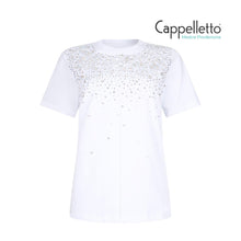 Carica l'immagine nel visualizzatore di Gallery, T-shirt con Castoni Gioiello Bianco CA6193
