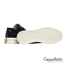 Carica l'immagine nel visualizzatore di Gallery, PHOENIX Sneaker Uomo in Suede Blu Pilota
