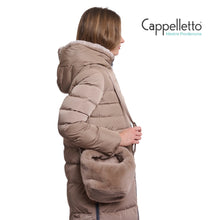 Carica l'immagine nel visualizzatore di Gallery, CHERYL Borsetta EcoPelliccia CrossBody Mocha Latte
