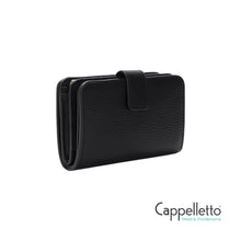 Carica l'immagine nel visualizzatore di Gallery, CAMELIA M Compact Wallet Nero
