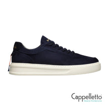 Carica l'immagine nel visualizzatore di Gallery, PHOENIX Sneaker Uomo in Suede Blu Pilota
