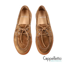 Carica l&#39;immagine nel visualizzatore di Gallery, CPH 160 Loafer Donna Suede New Brown
