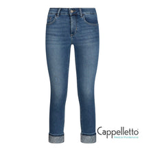 Carica l'immagine nel visualizzatore di Gallery, Jeans Skinny con Strass Blue UA6006
