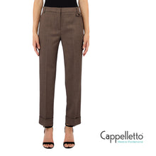Carica l'immagine nel visualizzatore di Gallery, Pantaloni Straight in Tessuto Mélange CA6367
