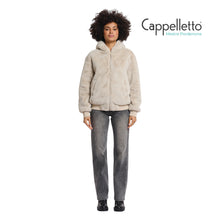Carica l&#39;immagine nel visualizzatore di Gallery, RUBIA Bomber Reversibile con Ecopelliccia Betulla
