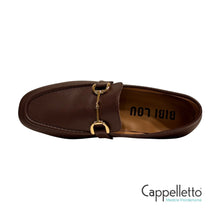 Carica l&#39;immagine nel visualizzatore di Gallery, ASHIE Mocassino In Pelle Bordeaux
