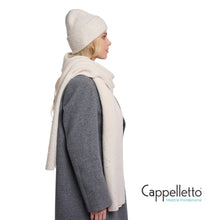 Carica l'immagine nel visualizzatore di Gallery, ROMAYA Sciarpa con Perle e Strass Betulla
