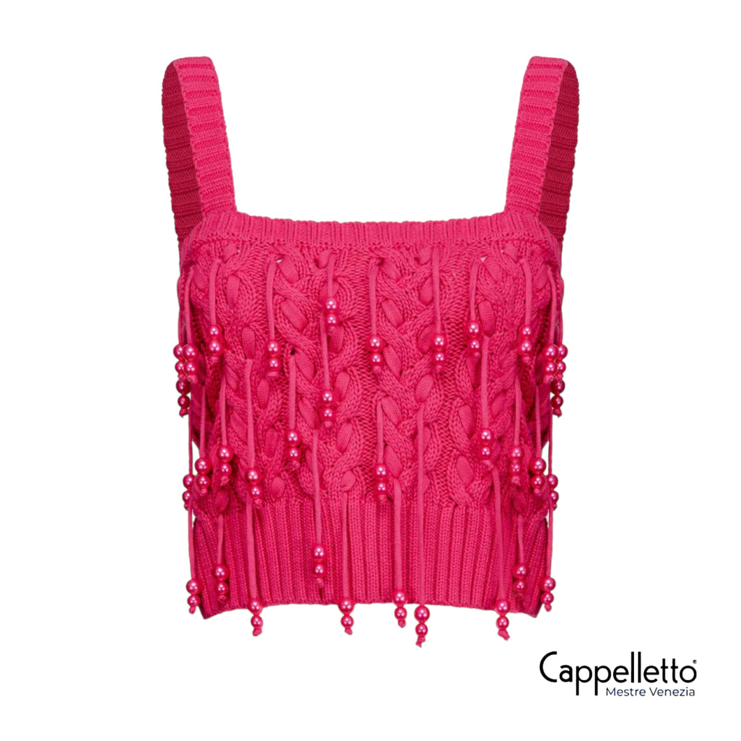 POTASSIO Top Mix Trecce Fucsia