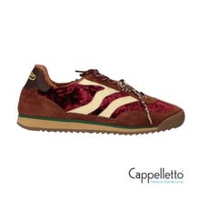 Carica l'immagine nel visualizzatore di Gallery, MRP Star PURE Utah Sneaker Burgundy Velvet
