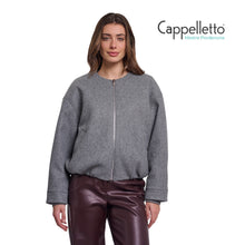 Carica l'immagine nel visualizzatore di Gallery, MONA Bomber Grigio Melange
