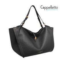 Carica l&#39;immagine nel visualizzatore di Gallery, BLOOM Borsa in Pelle Double Nera
